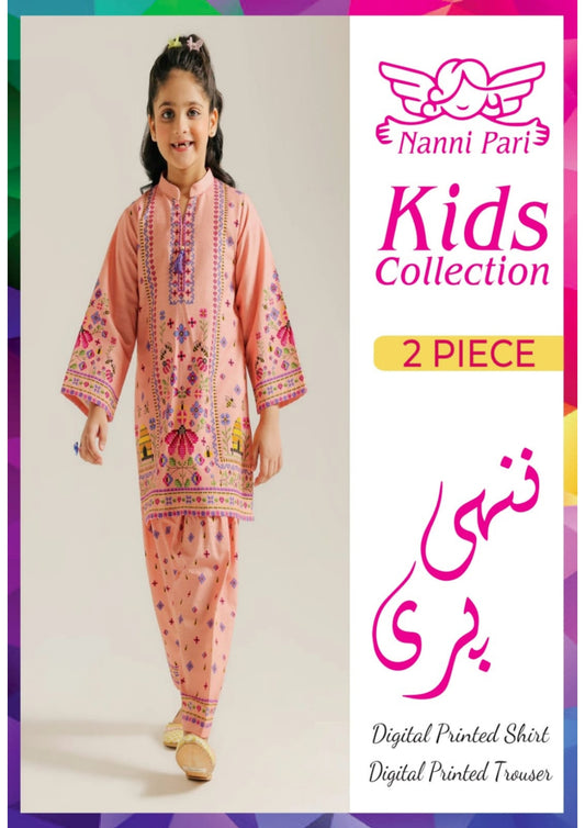 🧸✨ Nanni Pari Kids Collection 2026 ✨🧸🌼 100% Original🌿 Pure Lawn Fabric 👕👖 Kids 2PC Cords Set🎨