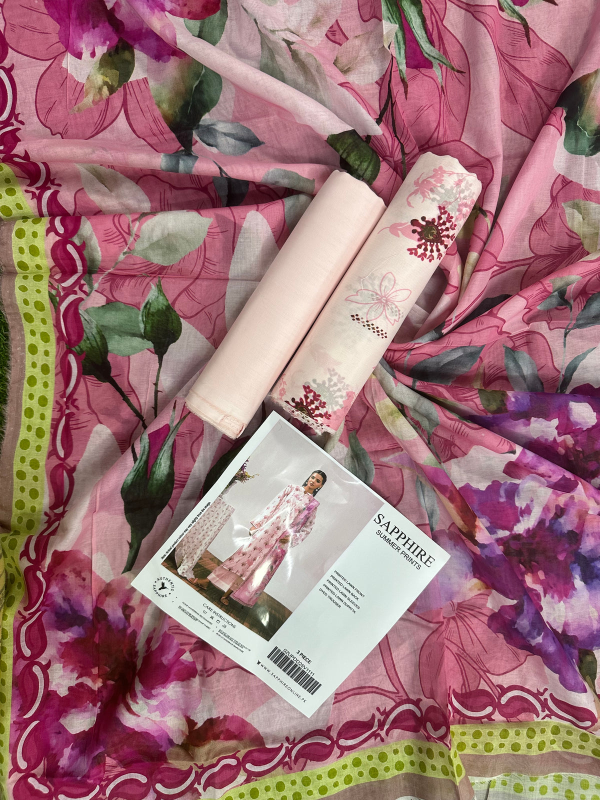 SAPPHIRE PINK 3PCS