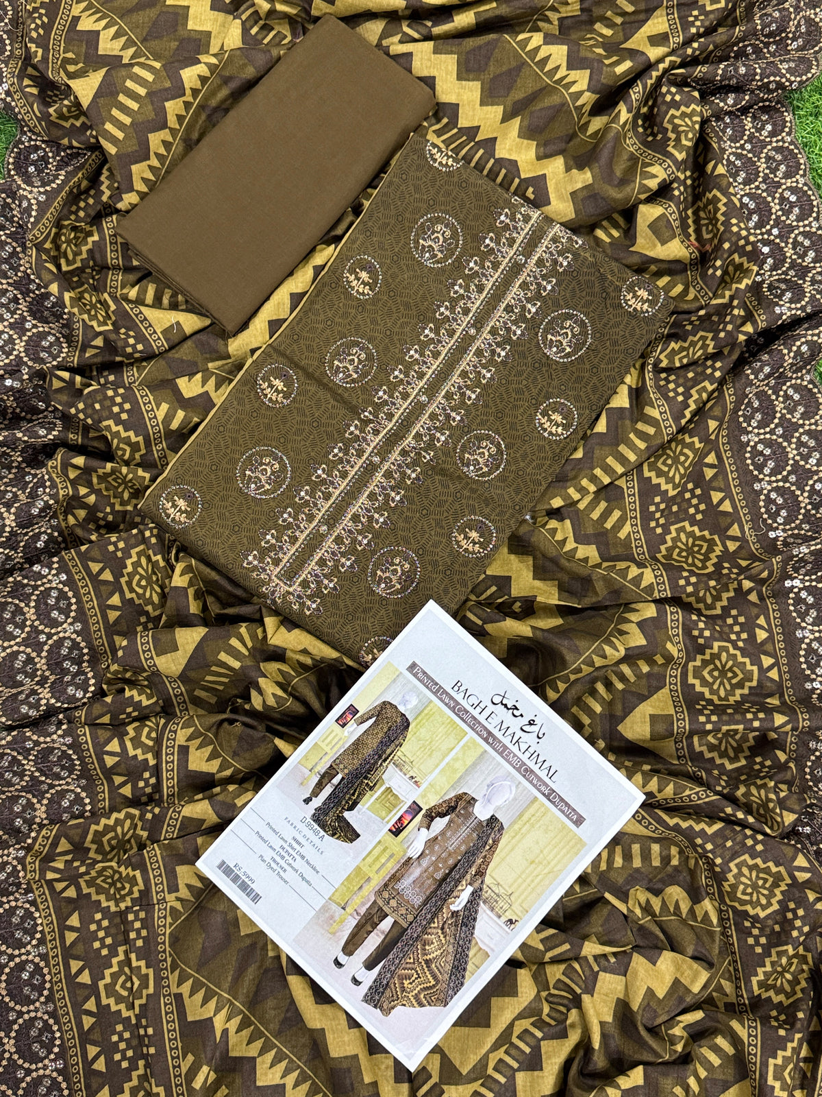 Bagh e Makhmal D-9948-A Embroidered 3Pcs