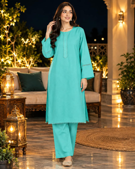 Saira & Samina Dyed Stitch Stitch 2Pcs