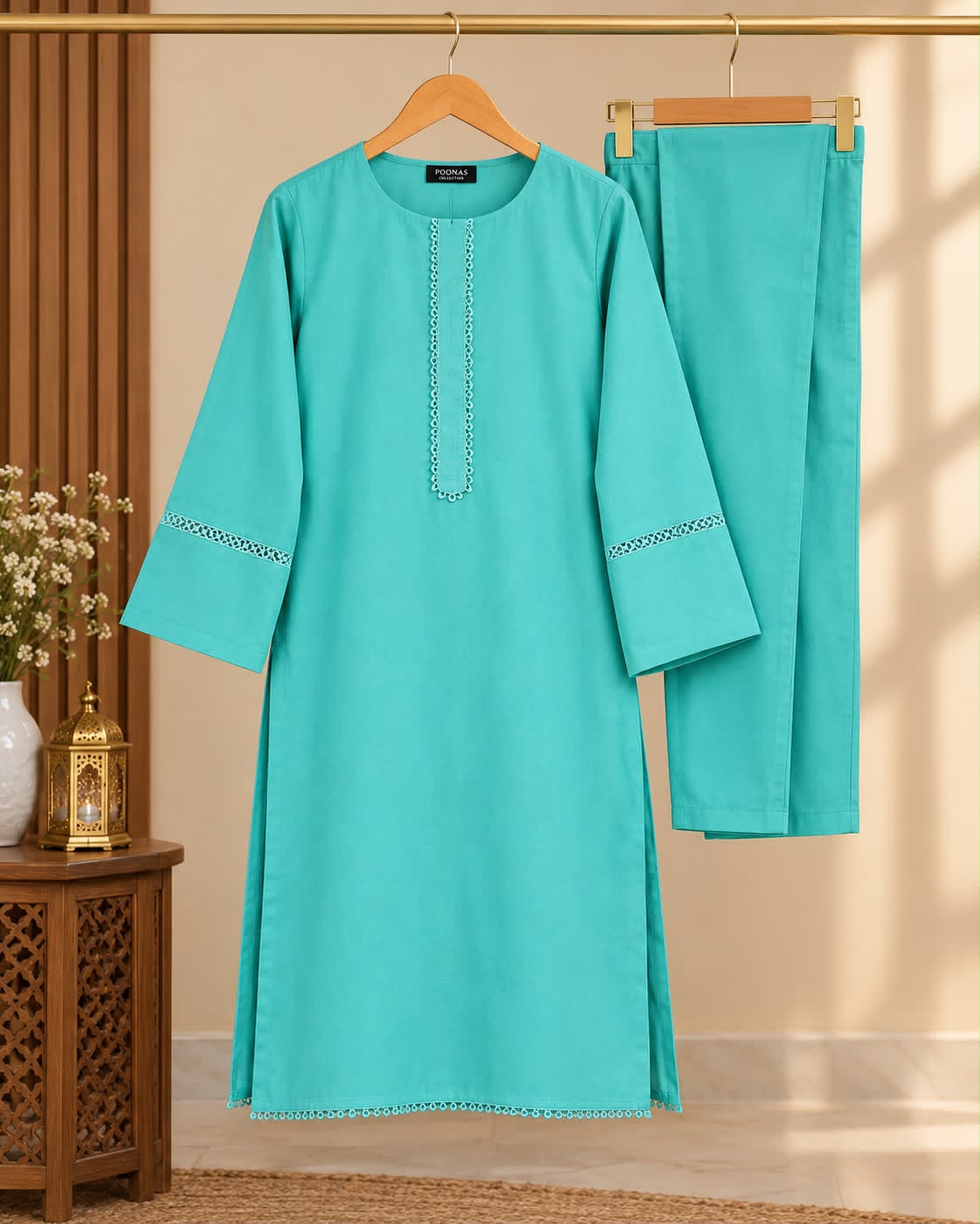 Saira & Samina Dyed Stitch Stitch 2Pcs