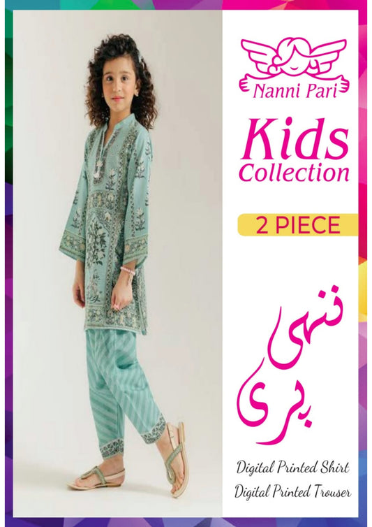 🧸✨ Nanni Pari Kids Collection 2026 ✨🧸🌼 100% Original🌿 Pure Lawn Fabric 👕👖 Kids 2PC Cords Set🎨