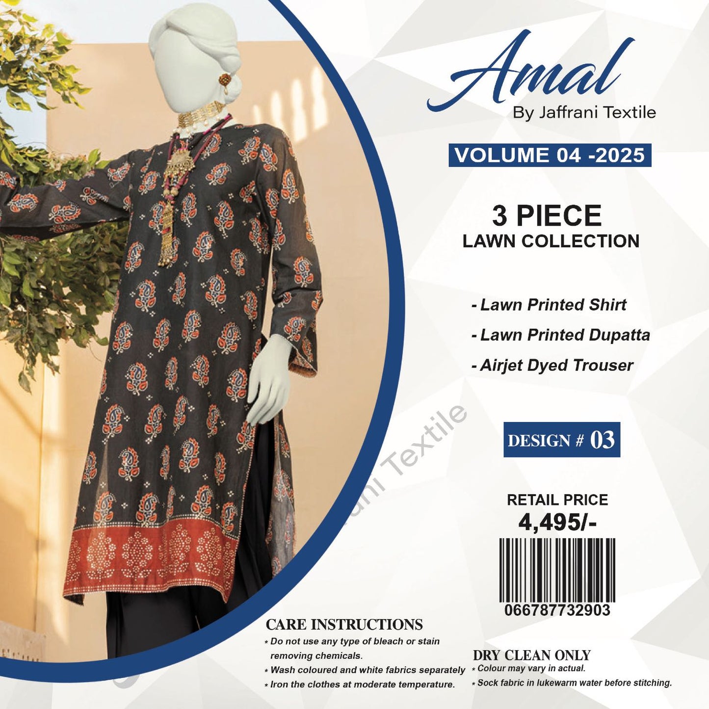 3pc AMAL BY JAFFRANI