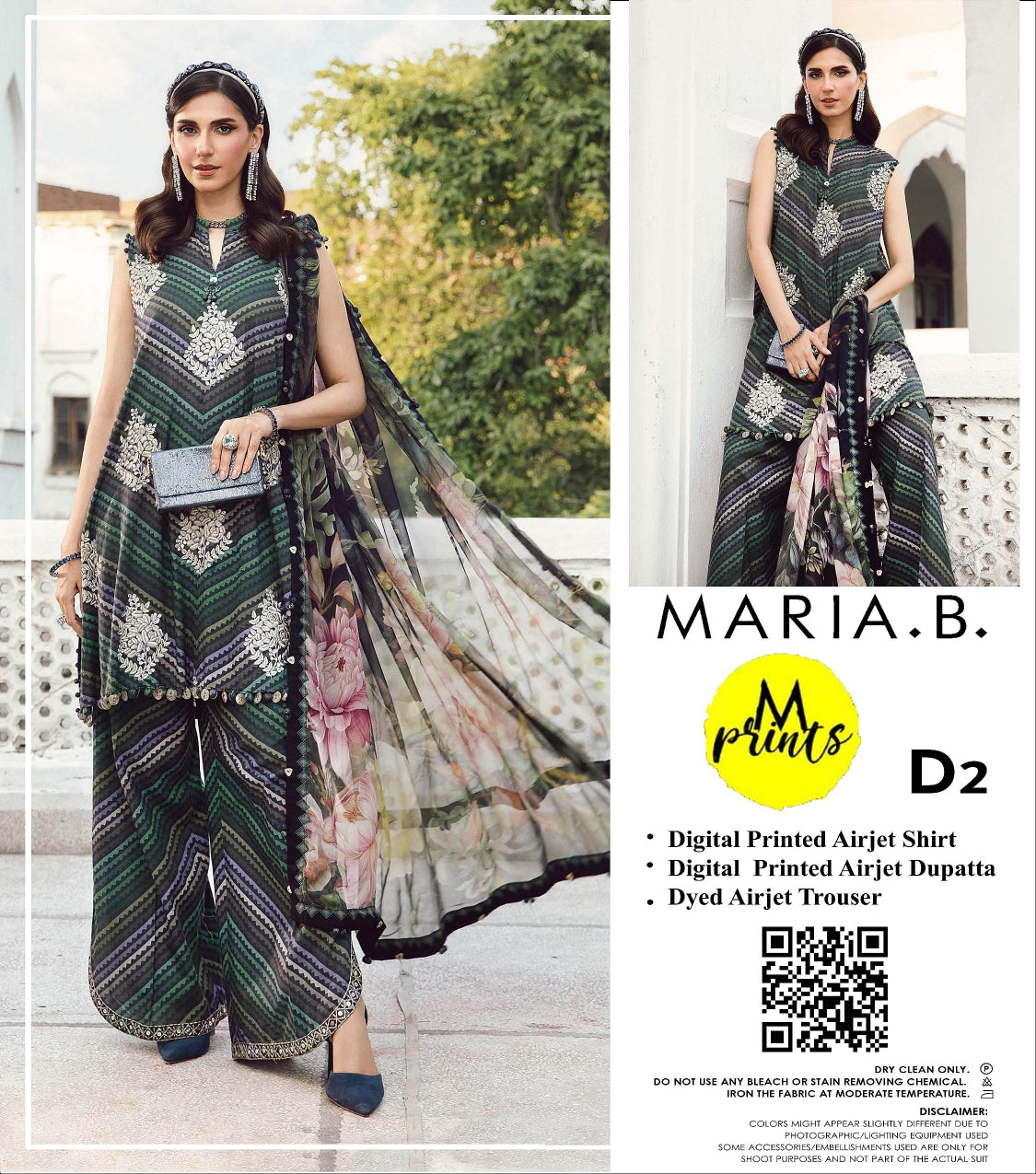 MARIA.B Unstitched Lawn 3 Pieces in Wholesale Price 🔥❤️