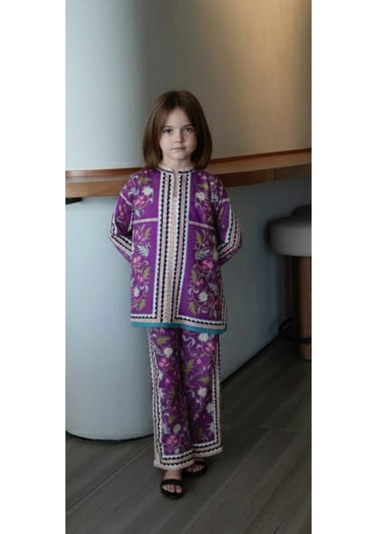Nanni Pari Kids Unstitched Collection 2026 Vol -2