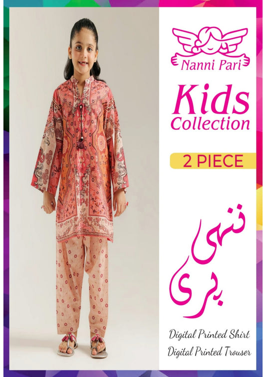🧸✨ Nanni Pari Kids Collection 2026 ✨🧸🌼 100% Original🌿 Pure Lawn Fabric 👕👖 Kids 2PC Cords Set🎨