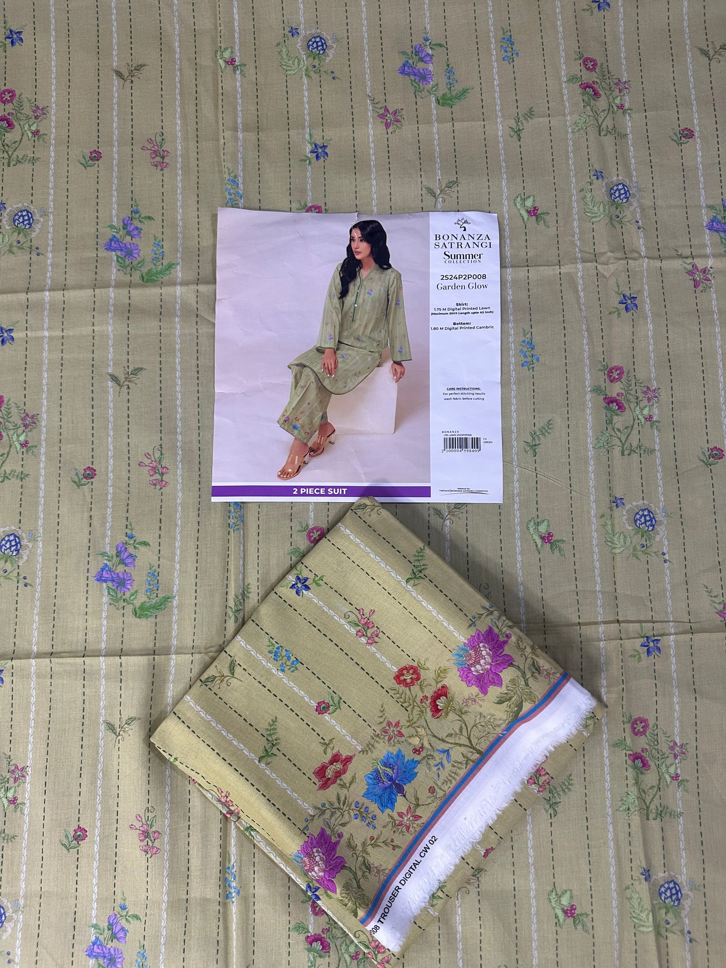 BONANZA SATRANGI 100% Original Lawn 2 PIECE β¨π₯ Shirt/Trouser