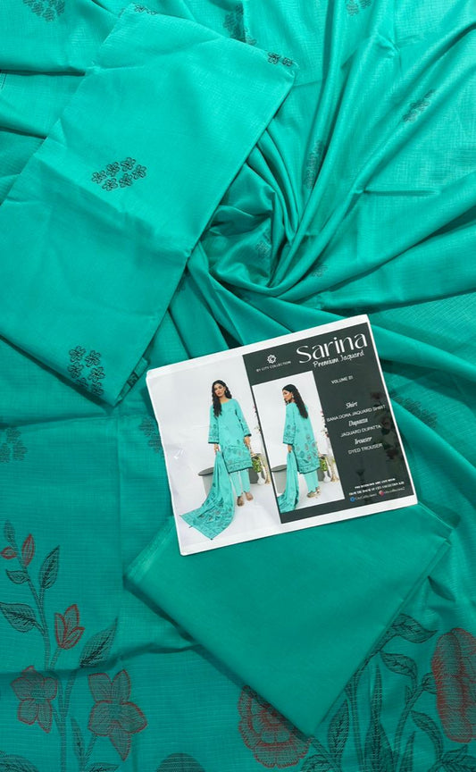 ✨ SARINA Unstitched Jacquard 3-Piece Collection ✨ COZY FROZY