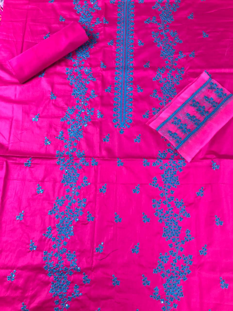 SAQAFAT 2 Piece Embroidered Lawn Suit | 100% Original | Heavy Embroidered Shirt & Dyed Trouser | Premium Lawn Collection 2025