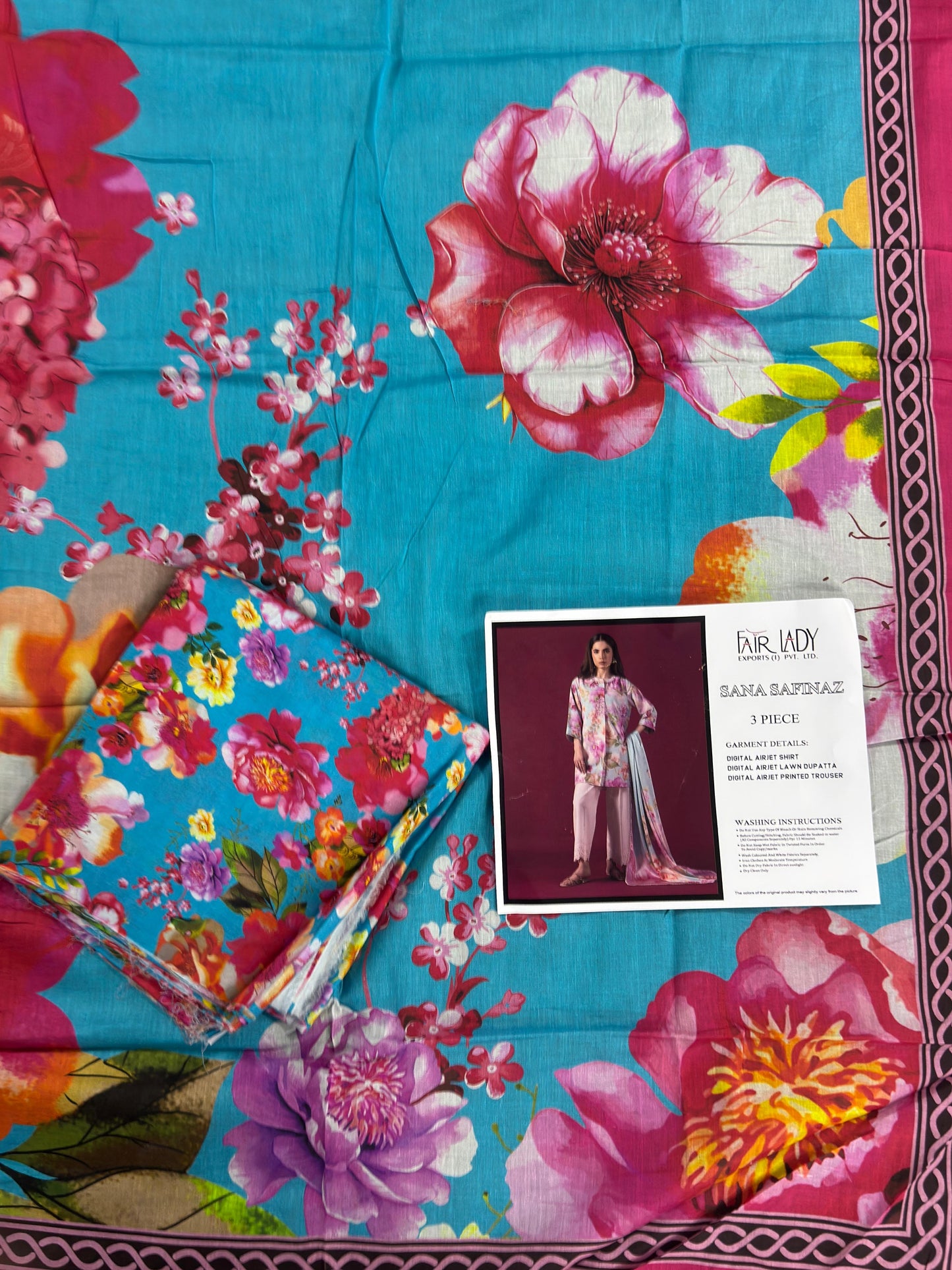 Sana Safinaz Lawn Unstitched 3 Pieces ❤️🔥