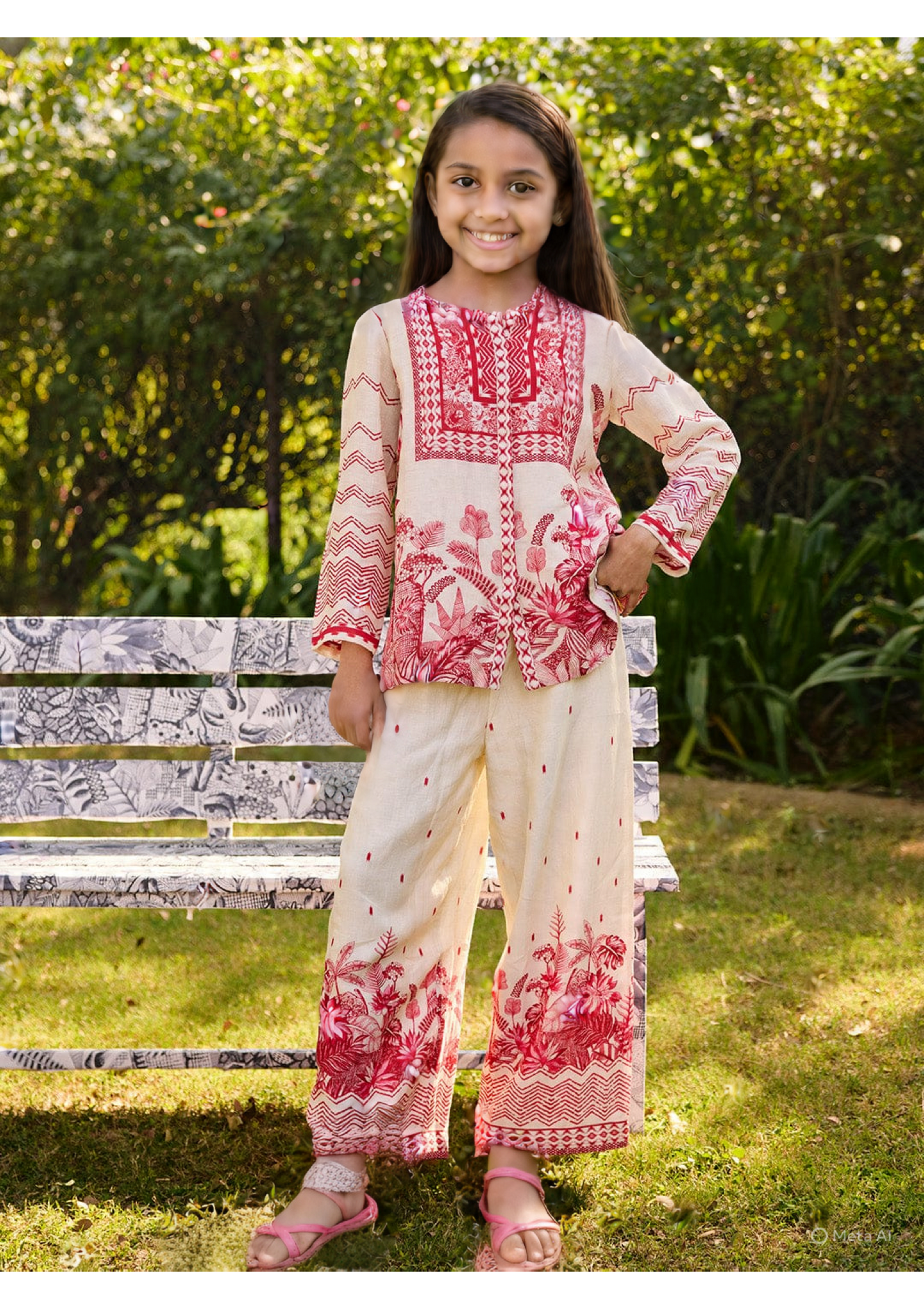 Nanni Pari Kids Unstitched Collection 2026 Vol -2