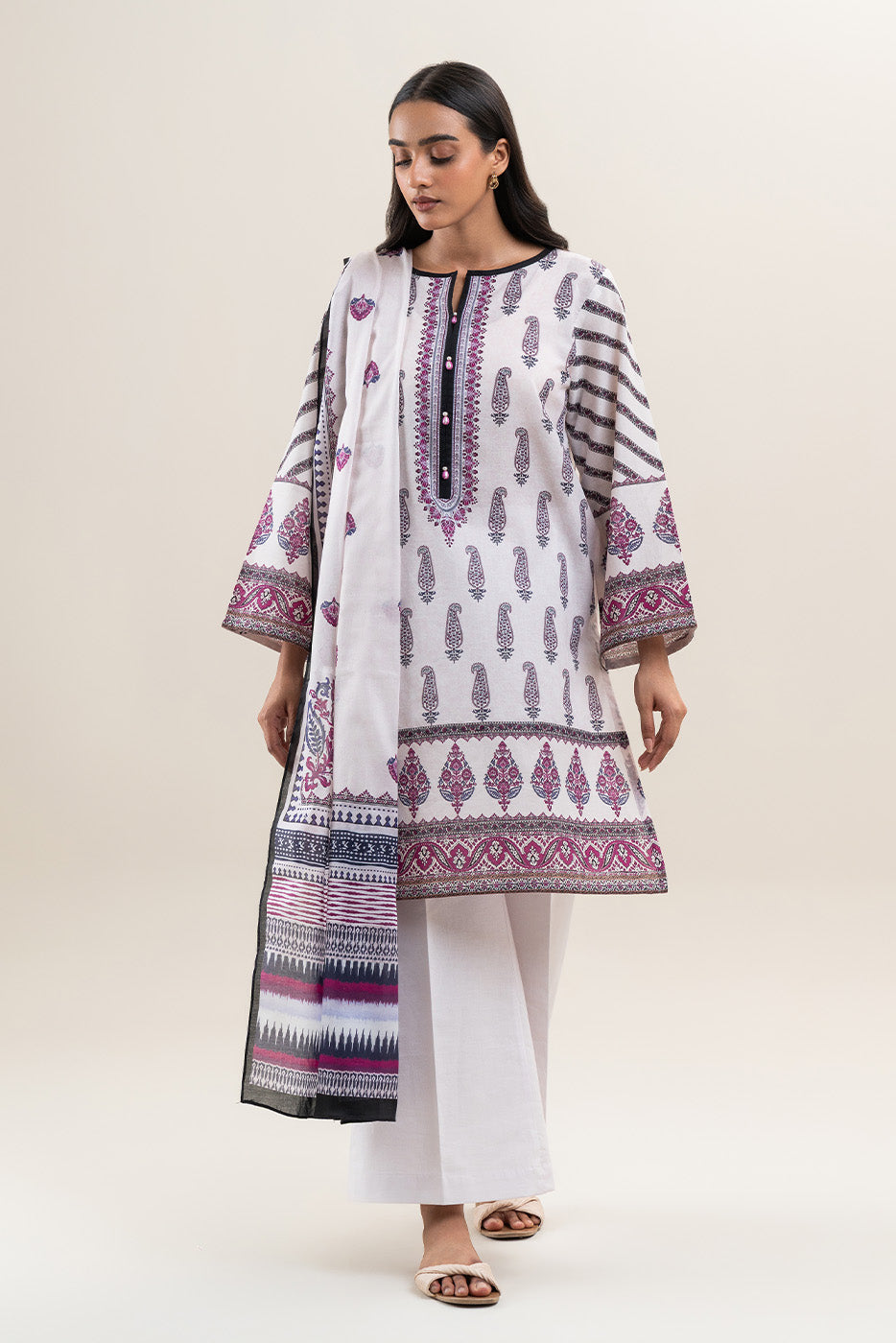 Beechtree Unstitched Lawn 3P β¨π