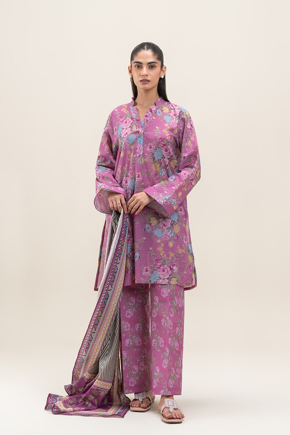 Beechtree Unstitched Lawn 3P β¨π