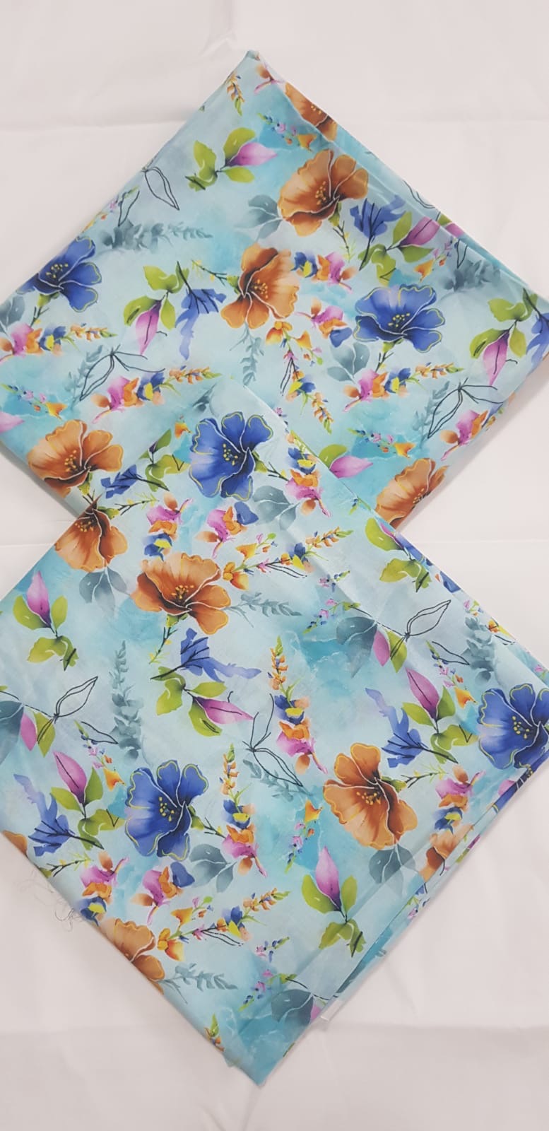 π ZAMAN 100% Original Lawn 2 PC Unstitched β Series 2025 π