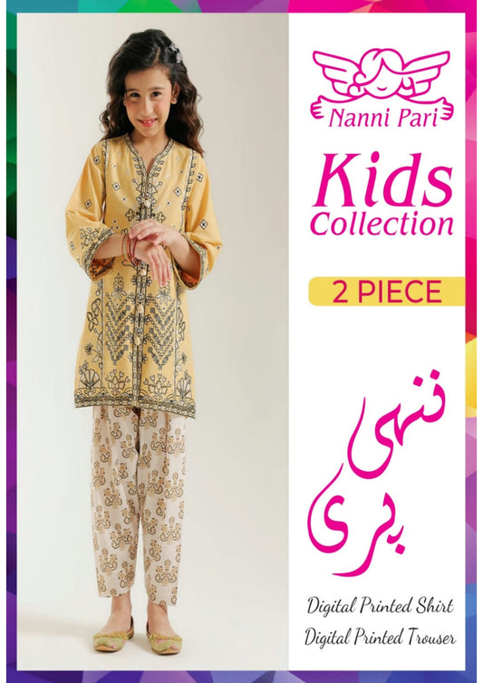 🧸✨ Nanni Pari Kids Collection 2026 ✨🧸🌼 100% Original🌿 Pure Lawn Fabric 👕👖 Kids 2PC Cords Set🎨