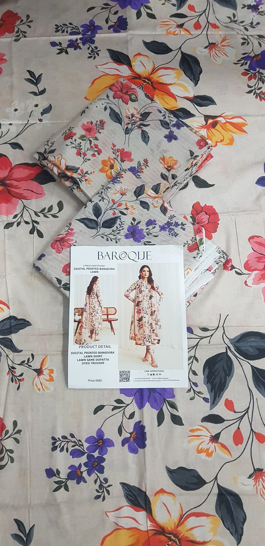 BAROQUE BANADORA With Allover 3 Piece β€οΈ