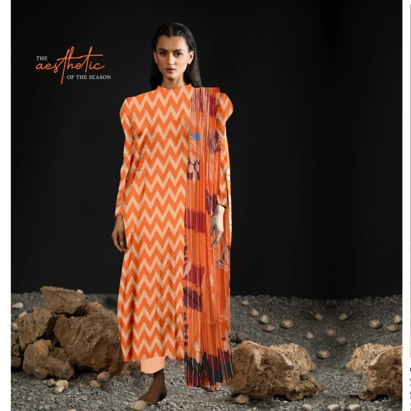 Binsaeed Lawn 2024 3P | A05