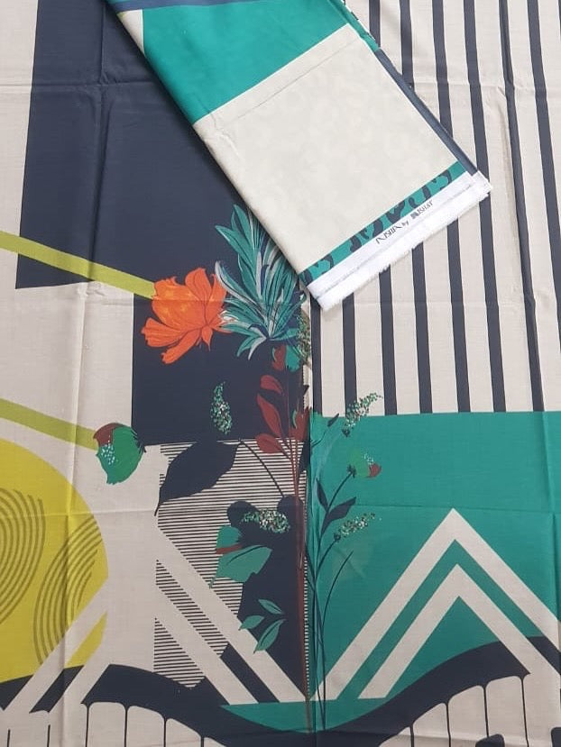π Nisha By Nishat π & ALKARAM 2 Pieces S+D π¨ Digital Printed Cambric Collection π¨