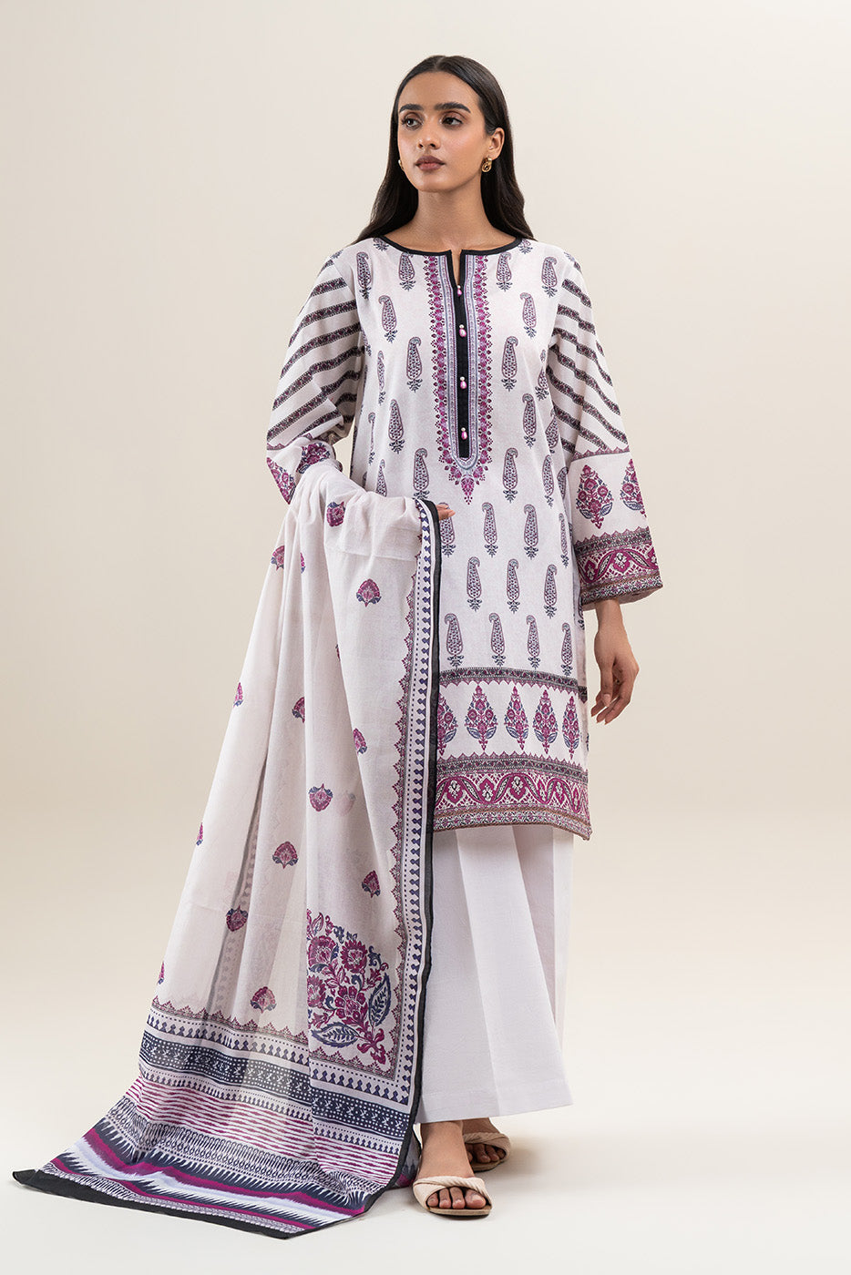 Beechtree Unstitched Lawn 3P β¨π