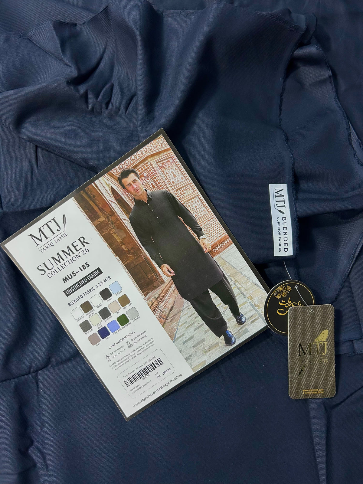 MTJ Navy/7 Men's Blended