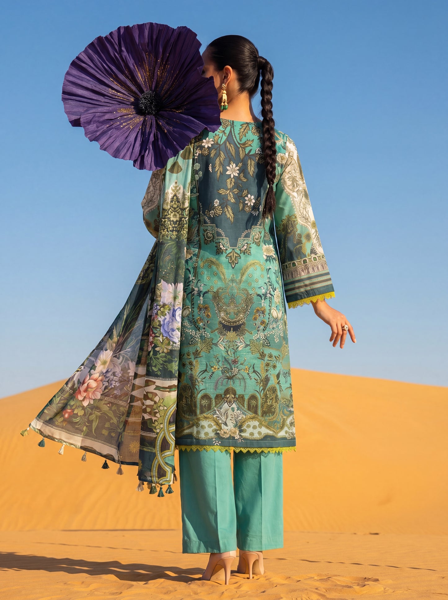 Almeerah ARZA โ PRINTED 2PC Premium Lawn Collection