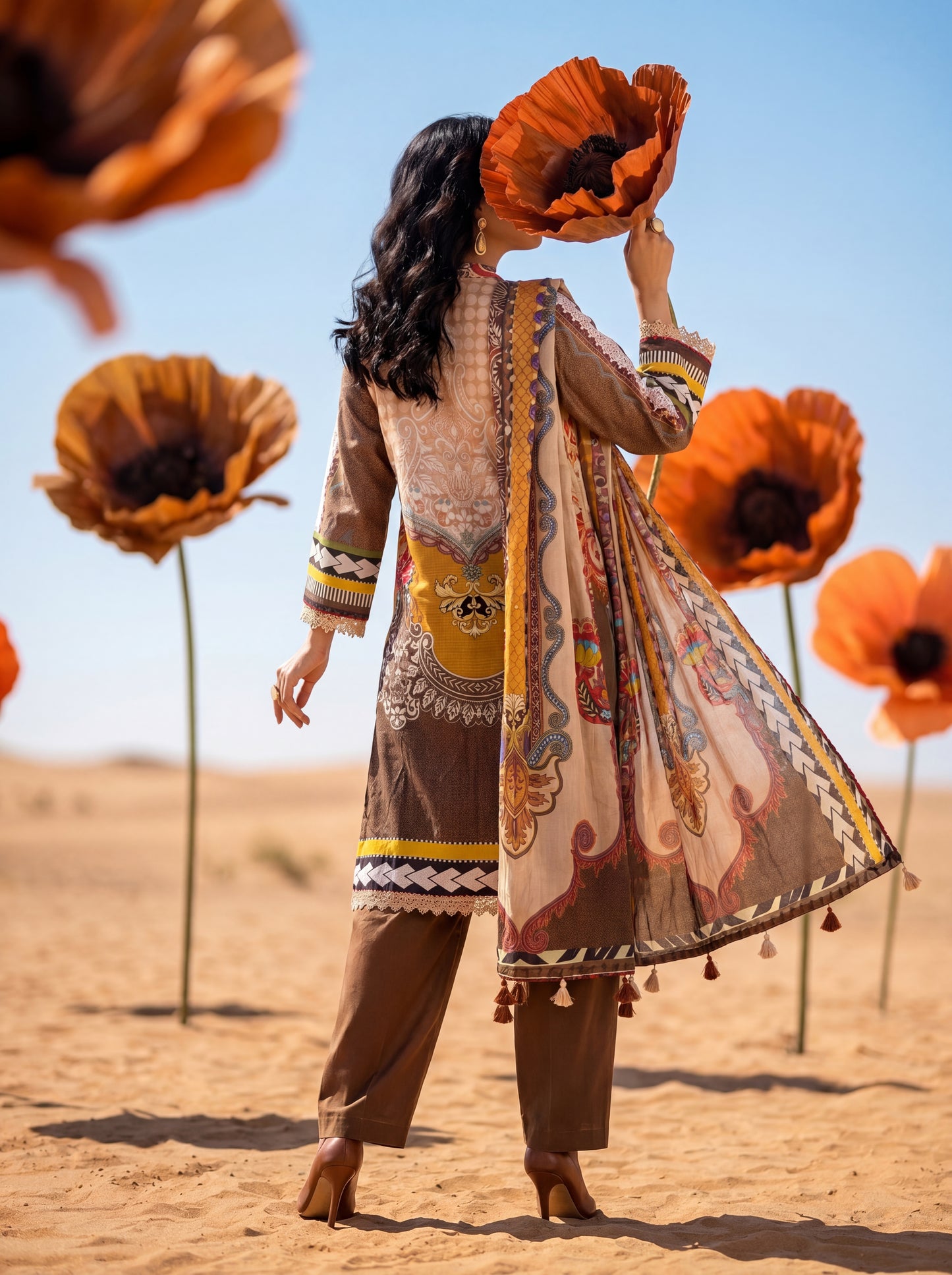 Almeerah ARZA โ PRINTED 2PC Premium Lawn Collection