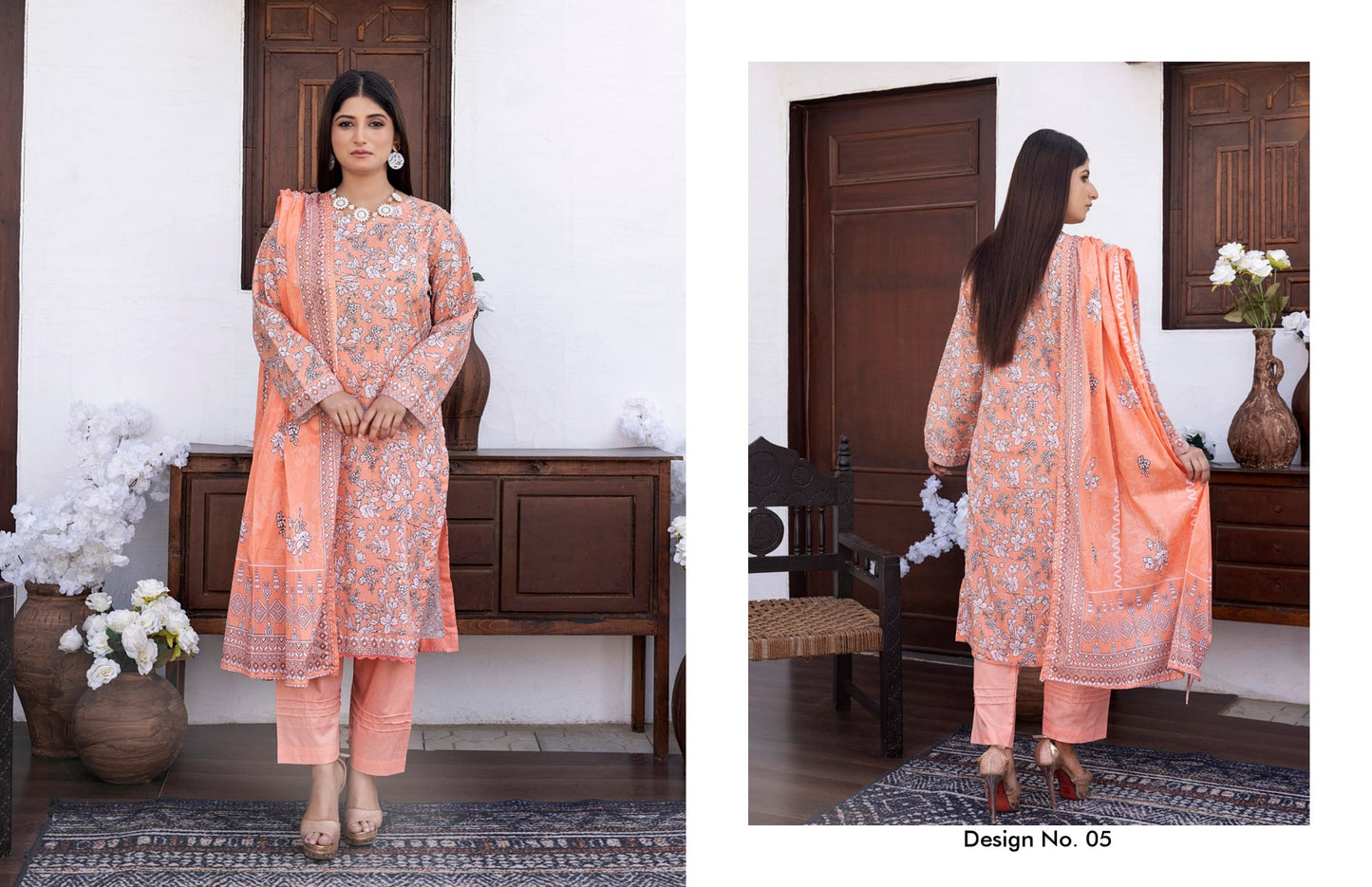 Iris Platinum Doriya Lawn 100% Original ๐ฅ