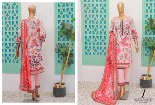 RANI DORIA PRINTED LAWN 3P by MTF