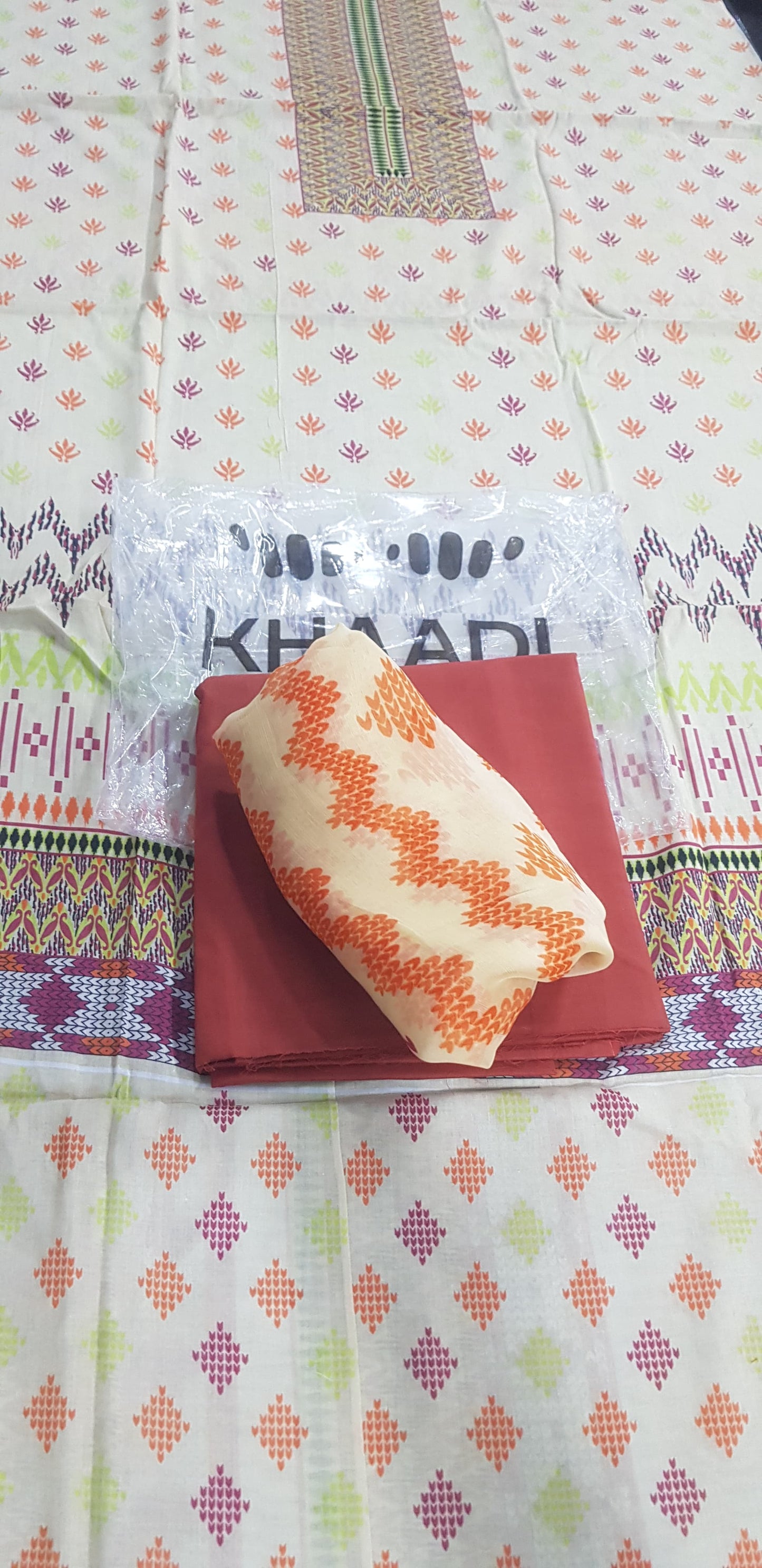Khaadi 3P Chiffon Dupatta