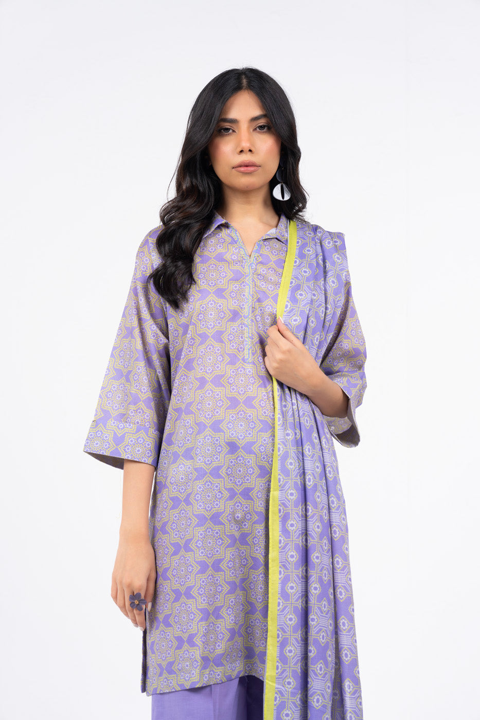 alkaram prints 100% Original Lawn Unstitched 3 Pieces ❤️