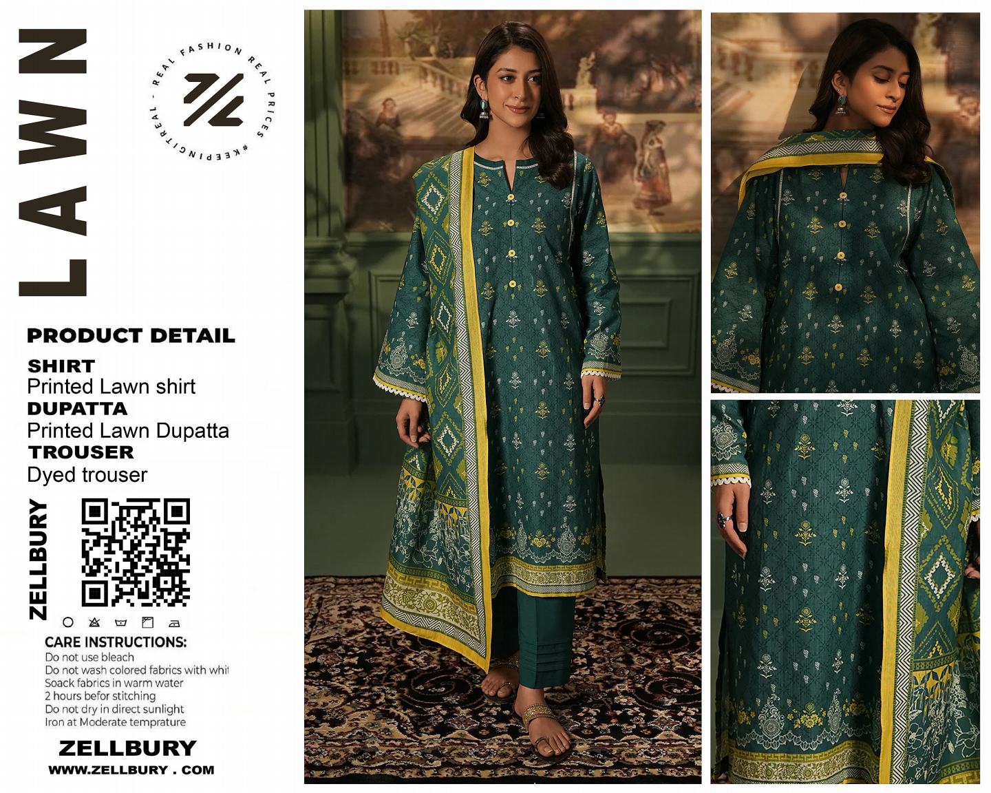 GulAhmed,Khaadi,Zellbury,Ego,Salitex,CrossStitch,Nishat,Firdous,Baroque,Maria.B,Alkaram ,SanaSafinaz Printed Unstitched 3P in 1299π΅π°π