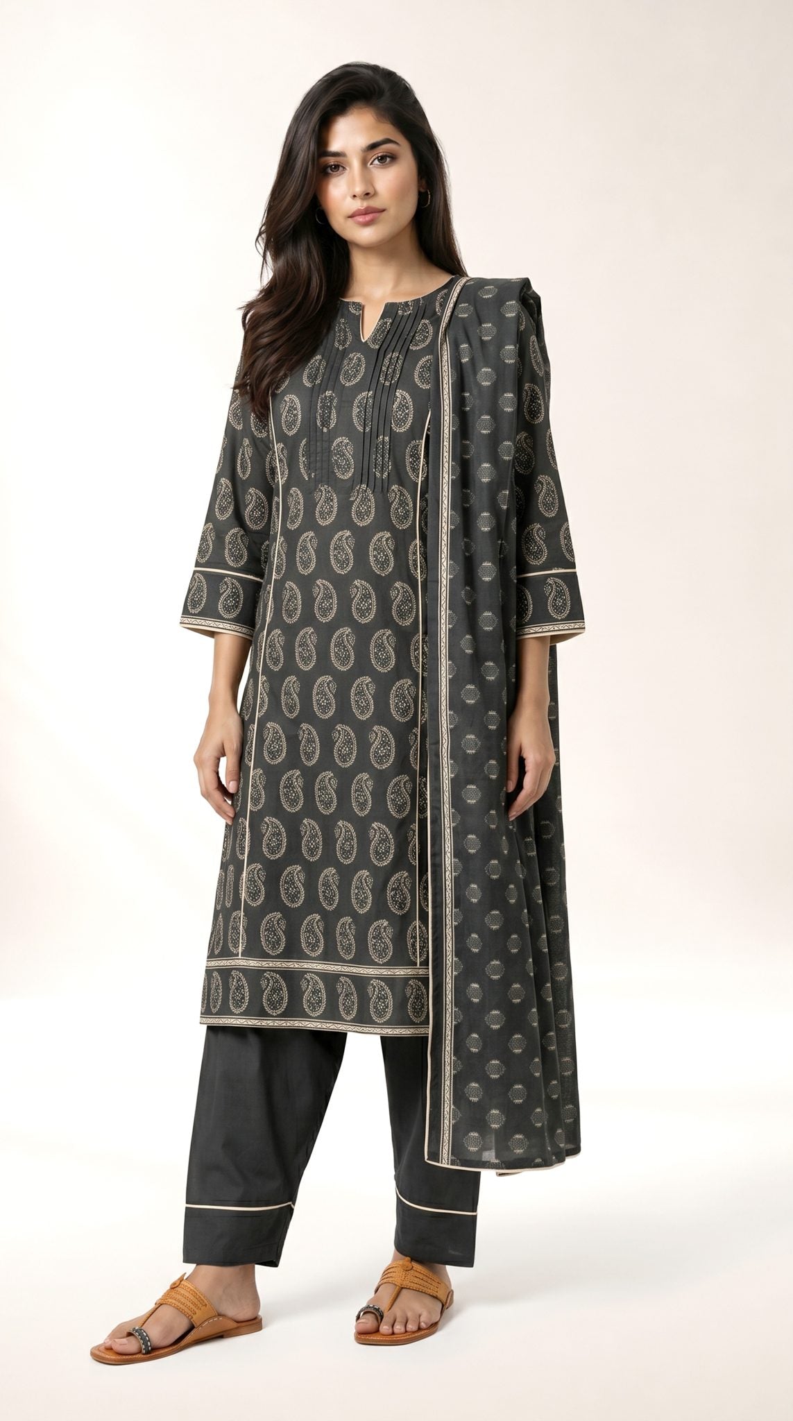 Alkaram Black MSB-02-26-173 3PCS