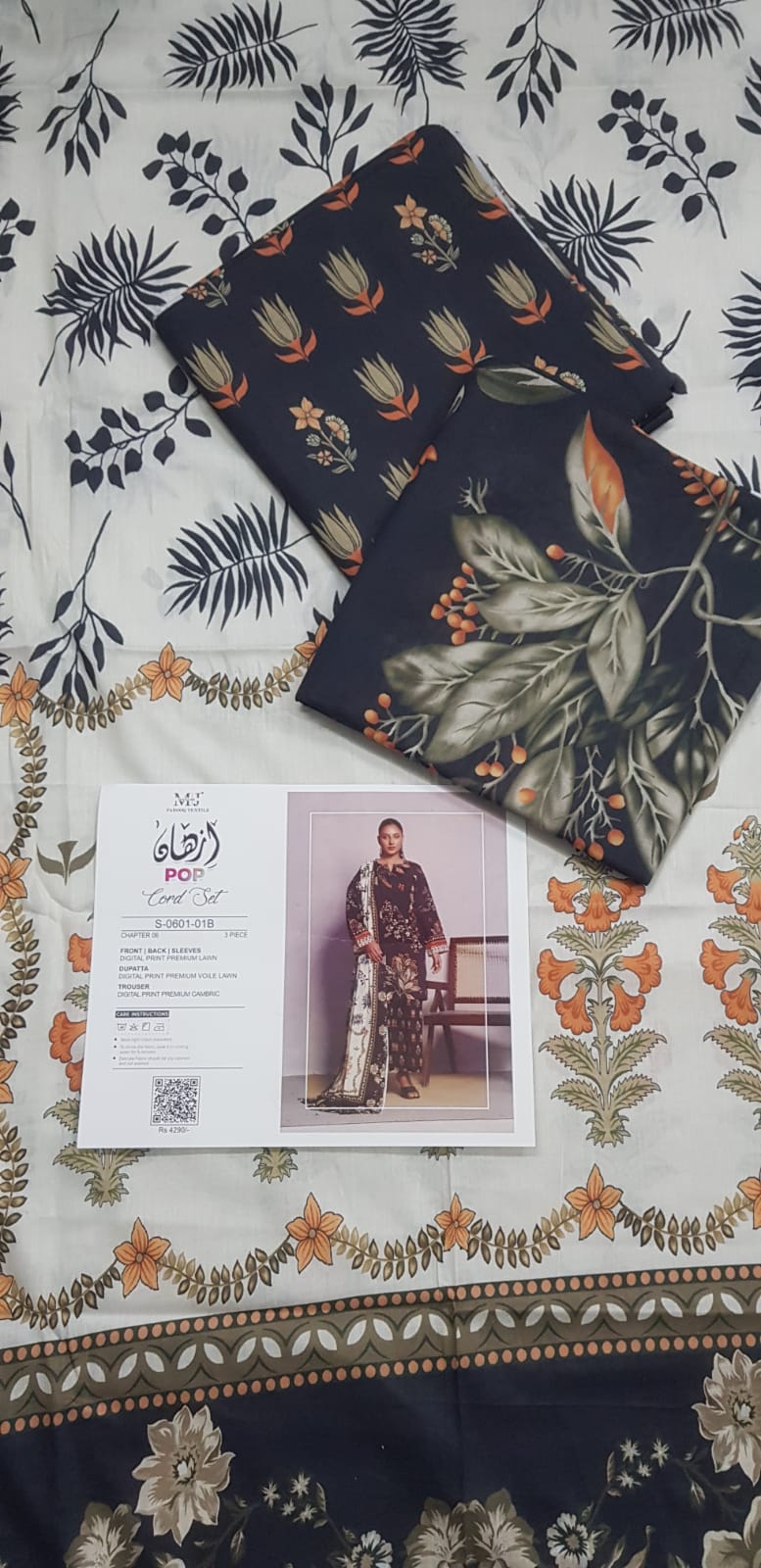 MoosaJee 100% Original Pop Series Unstitched Cord๐๐ฅ