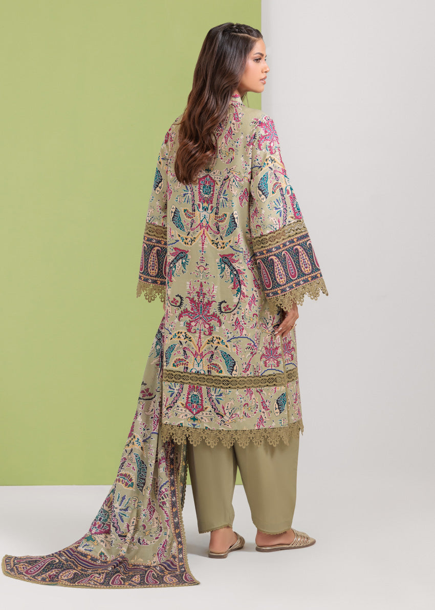 Bonanza Satrangi Unstitched Aztec Paisley - 3 Pc (WU3PPBS25LIUN58)