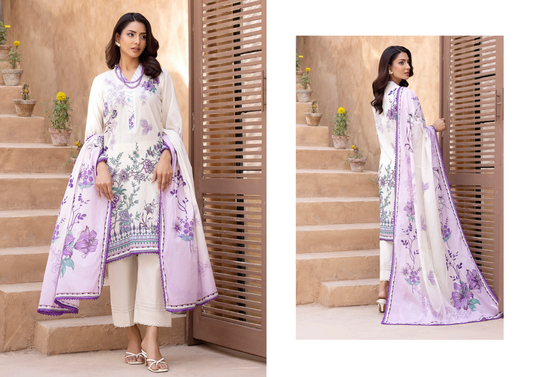 πΏβ¨ REGALIA TEXTILE β LAWN KARANDI DIGITAL PRINTED COLLECTION 2026 β¨πΏ Design #6