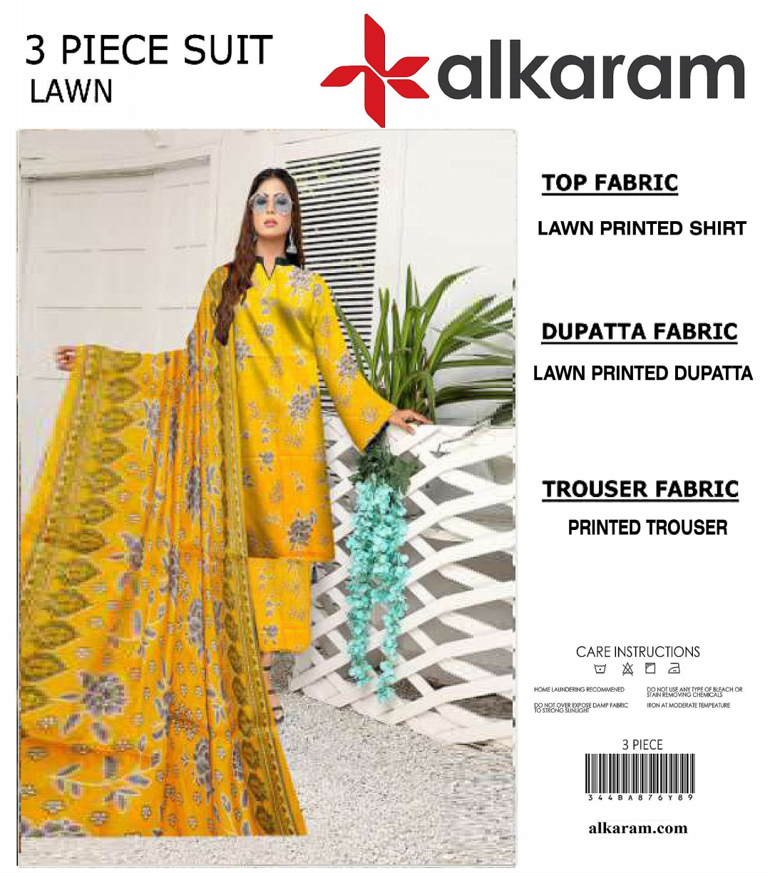 Alkaram Unstitched Lawn 3 Pieces in Wholesale Price π₯β€οΈ
