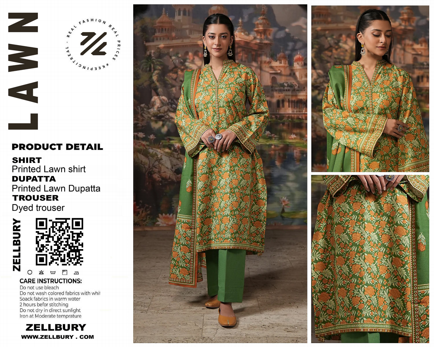 GulAhmed,Khaadi,Zellbury,Ego,Salitex,CrossStitch,Nishat,Firdous,Baroque,Maria.B,Alkaram ,SanaSafinaz Printed Unstitched 3P in 1299π΅π°π