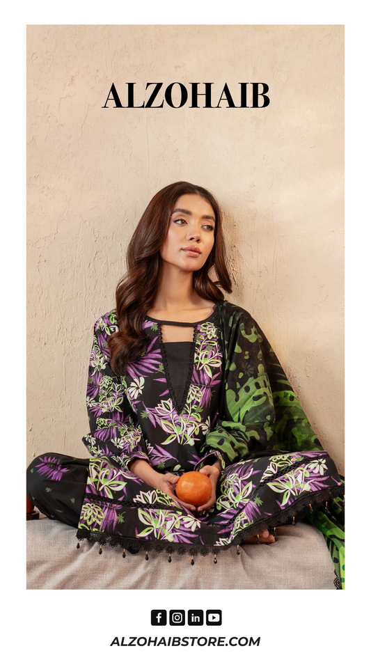 COCO CORDS BY AL ZOHAIB 3P Unstitched πβ€οΈ