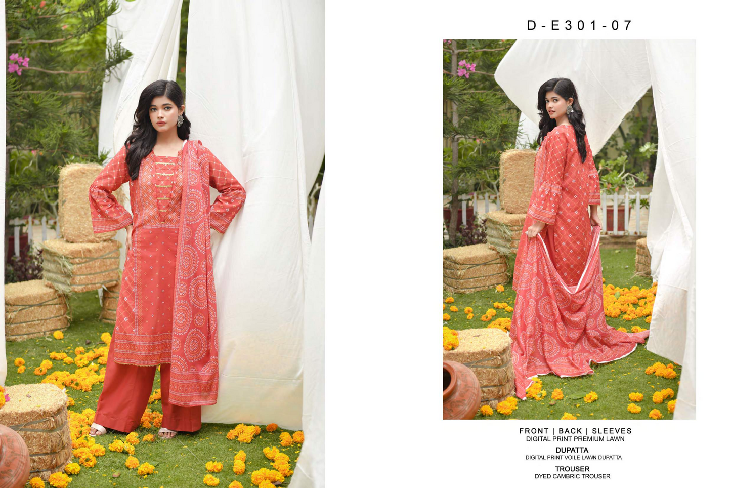 MoosaJee 100% Original Heritage Chunri Unstitched 3Ps๐๐ฅ