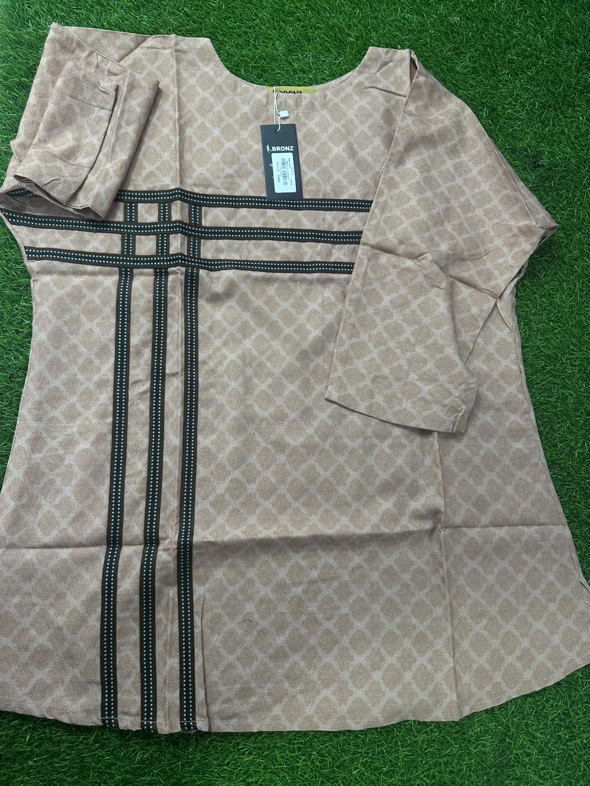 Bronz Cotton Khaddar Shirt