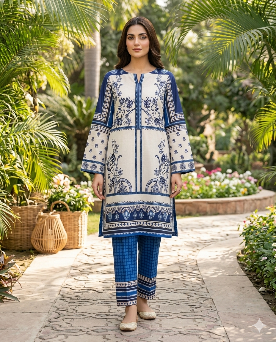 Zohan Textile Design No: 01 (S+T) Printed Collection