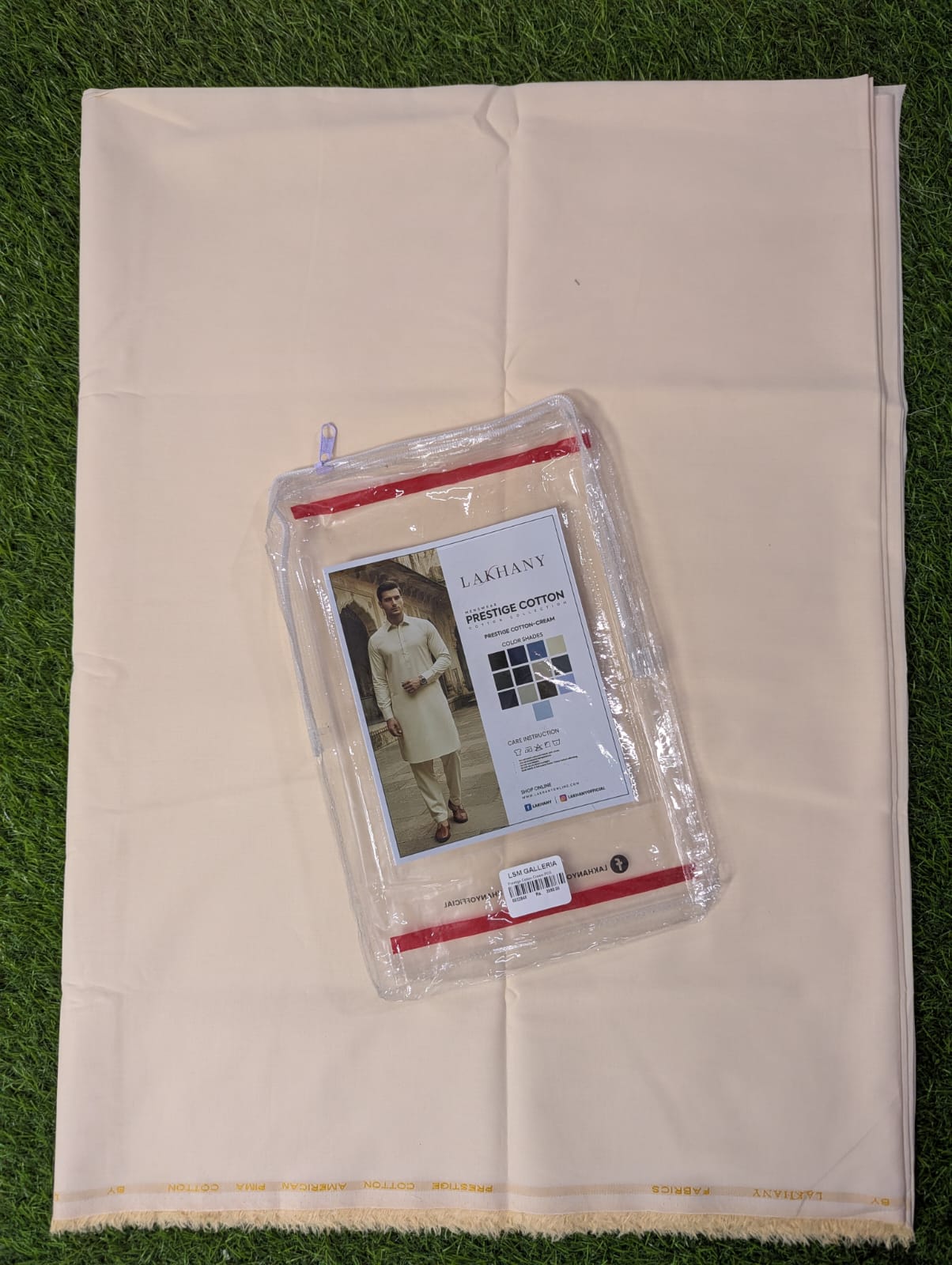 Lakhany (LSM) Egyptian Cotton Prestige Gents Suits Color# Beige