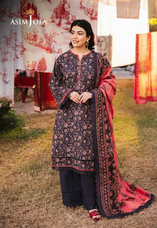 Asim Jofa Premium 3 Piece Unstitched Lawn Collection