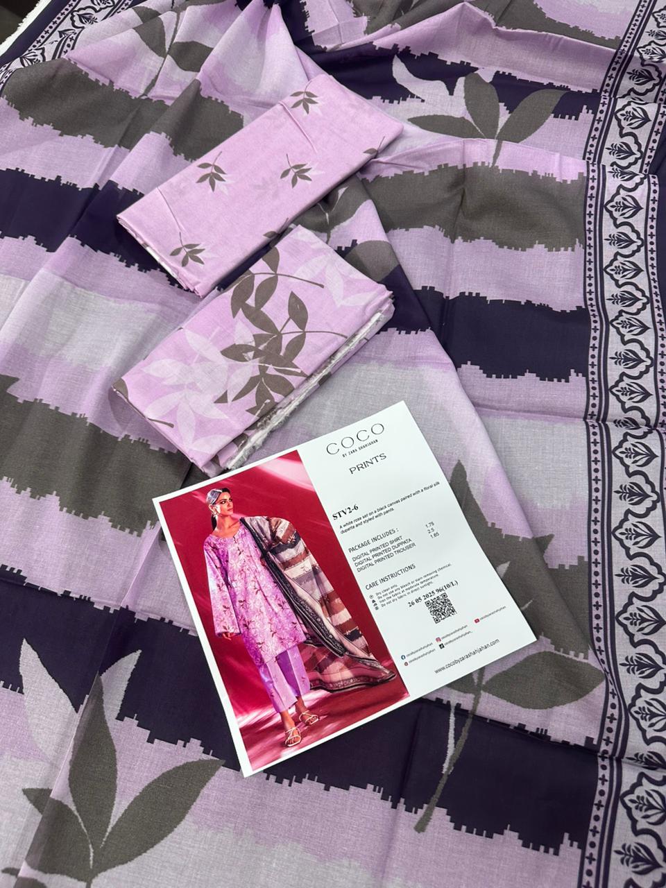 COCO by ZARA SHAHJAHAN 3P Unstitched
