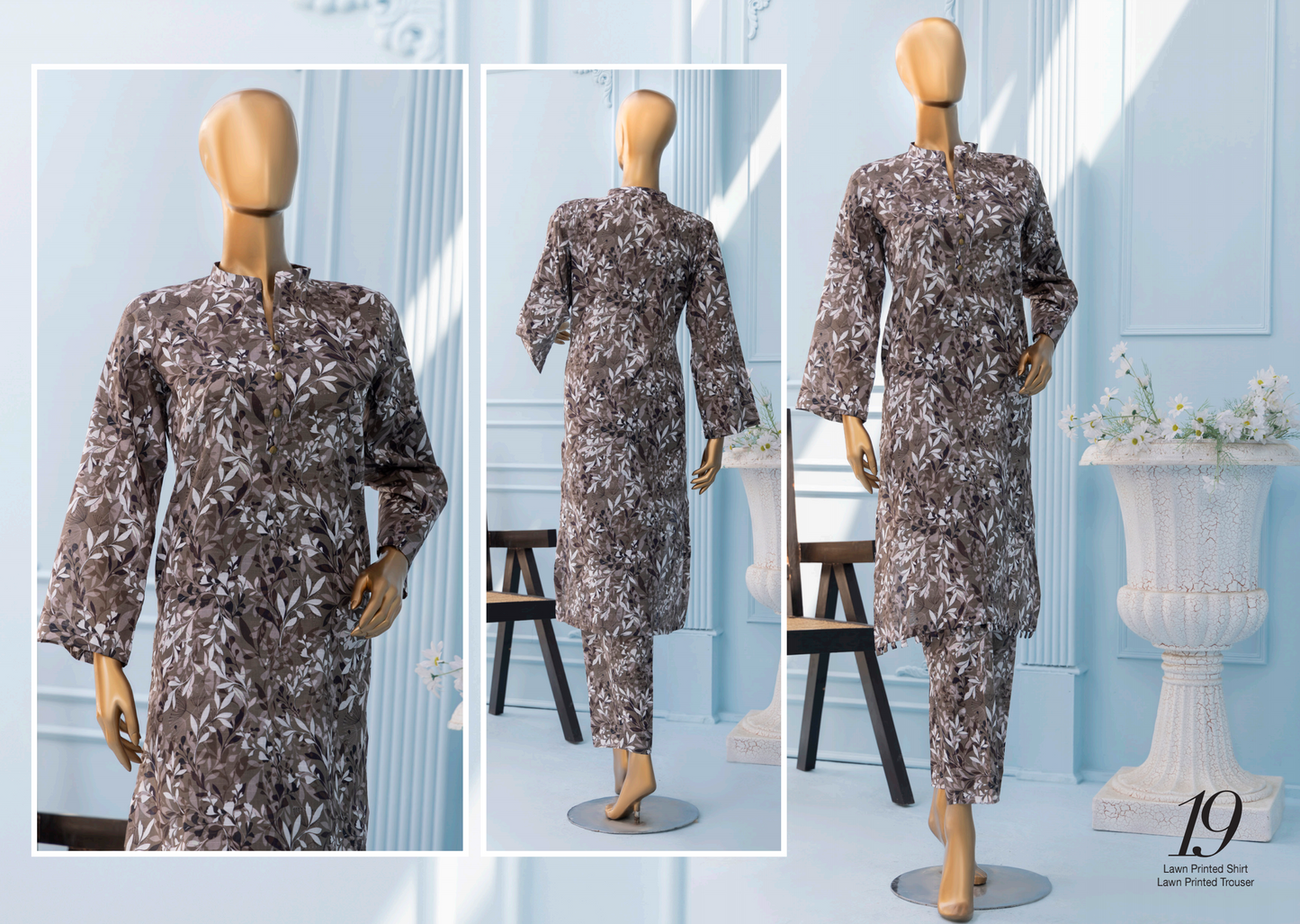 š SAWERA BANADORA 100% Original Lawn 2 PC Unstitched ā Series 2025 š