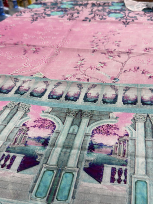 Unstitched Lawn Kurti in Only 499/-