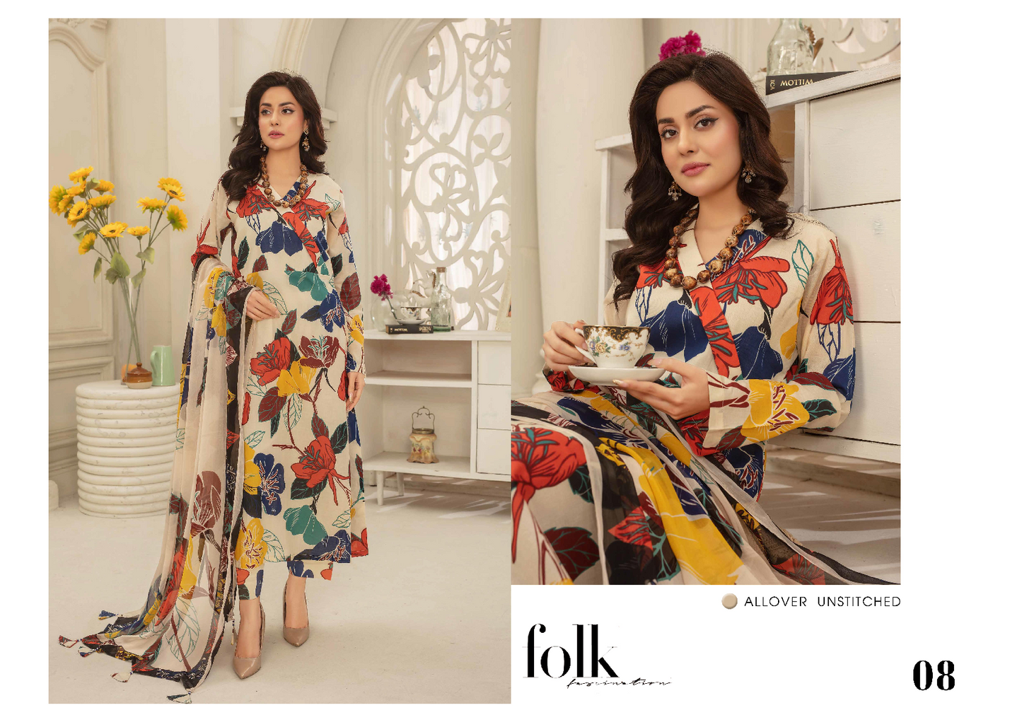 Rajwan by DASTAAN Lawn Unstitched Lawn 100% Original Lawn 3 Pieces ❤️🔥