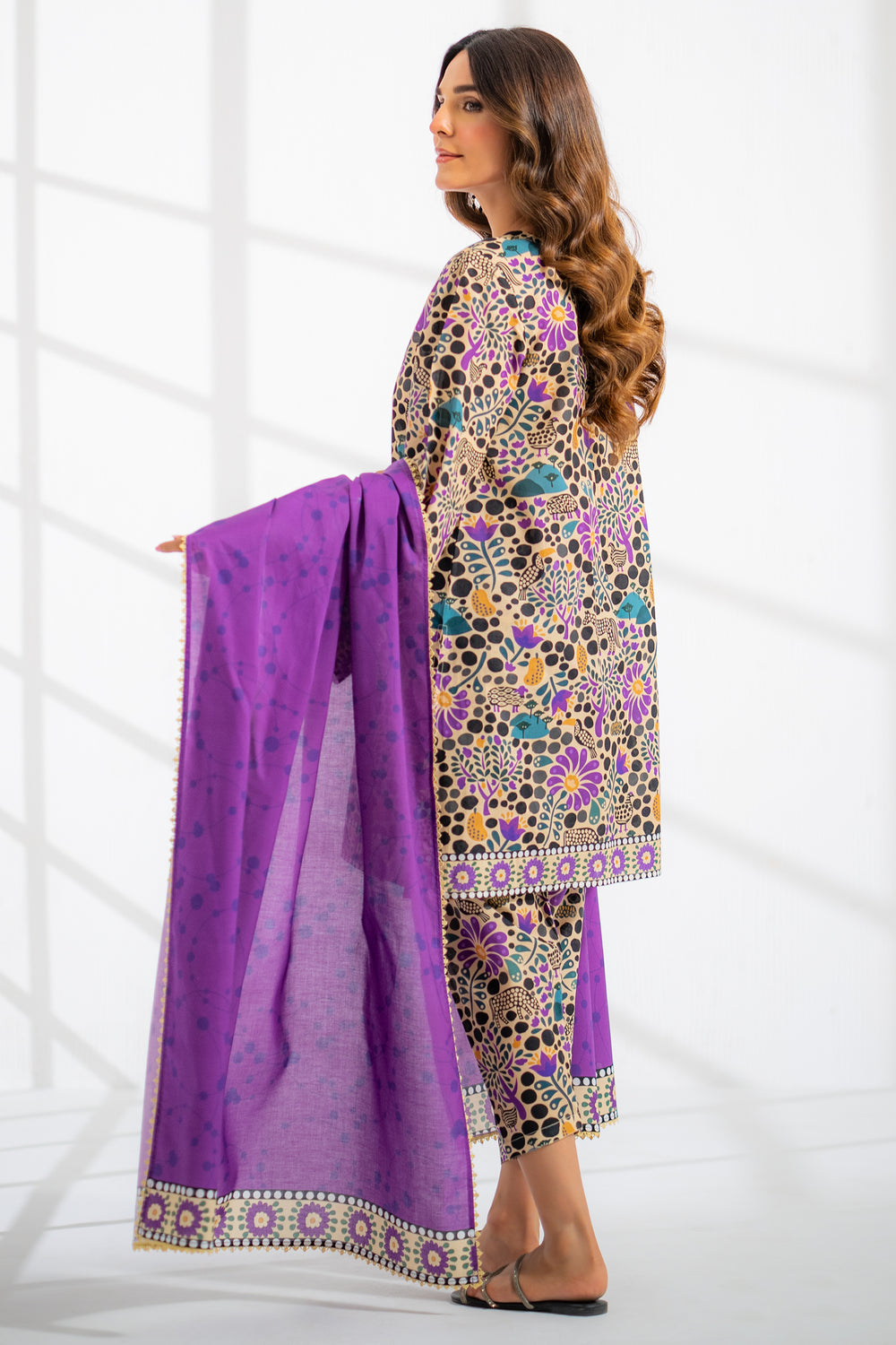 🐾 Ego Carnival – Animal Printed Digital Lawn Shirt 🐾 1 Piece