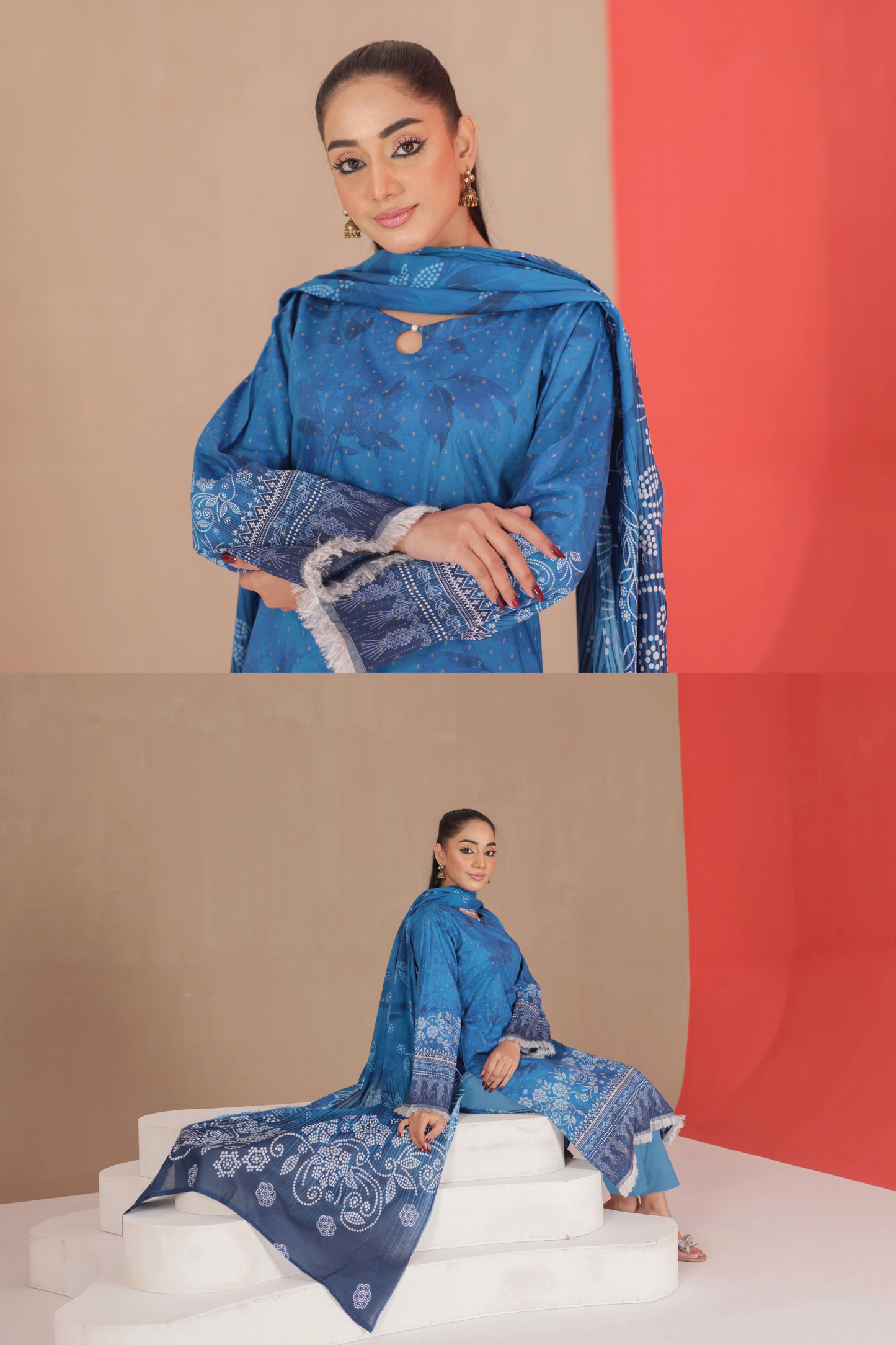 Flat 50% Off Lamisah Jade Broshia Jacquard 100% Original Lawn Unstitched in Wholesale π₯³π―β