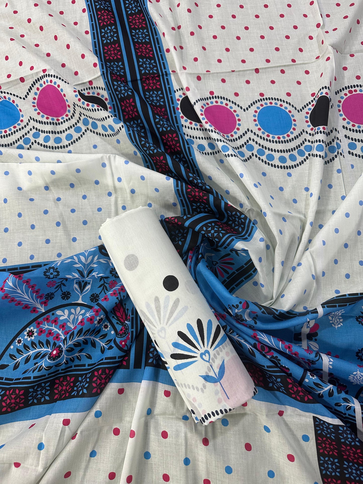 SAPPHIRE D-14 (S+T) 2 PCS UNSTITCHED CORD SET